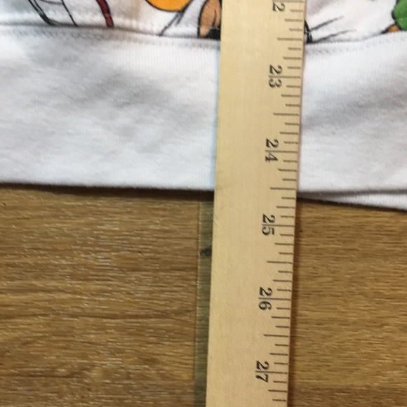 Looney Tunes Sweatshirt Youth Sz Large (Fits Men Medium) Fleece Lined Crew Neck - Picture 9 of 11